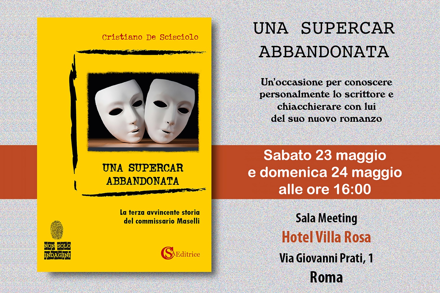 Presentazione Una supercar abbandonata