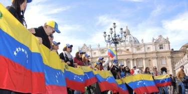 manifestazione per i diritti civili del popolo venezuelano