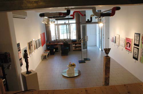  PERIFERICA ATTIVA (2010) - Atelier privato del pittore-scultore Uccio Biondi, Ceglie Messapica (Brindisi)