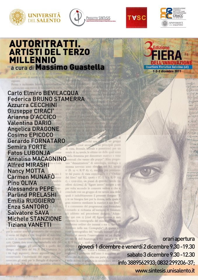 AUTORITRATTI. ARTISTI DEL TERZO MILLENNIO (2011) 3° fiera dell’innovazione Galatina (Lecce)