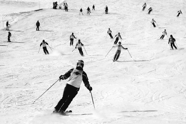 In pista - IL SOGNO
Madonna di Campiglio (TN)
Un gruppo di sciatori di uno sci club impegnati in una discesa 