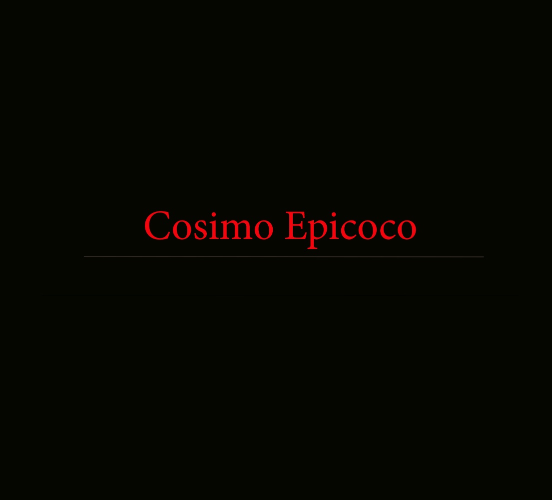 © Cosimo Epicoco - cosimoepicoco.it