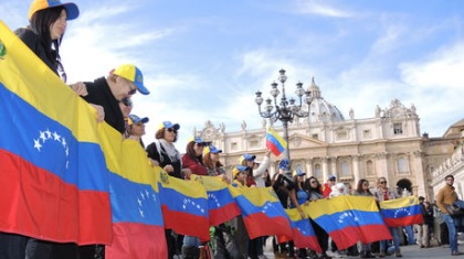 manifestazione per i diritti civili del popolo venezuelano